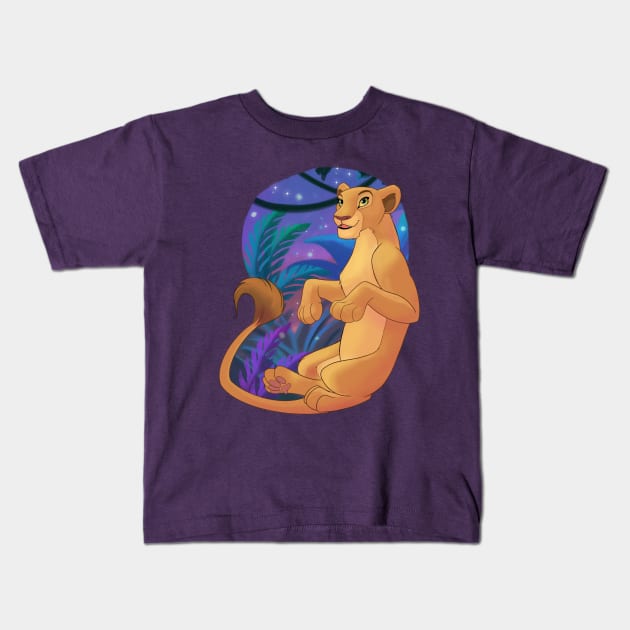 Nala Kids T-Shirt by SophieScruggs